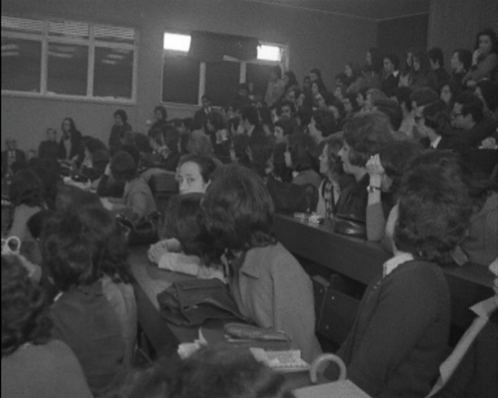 Reunião de estudantes da Faculdade de Farmácia