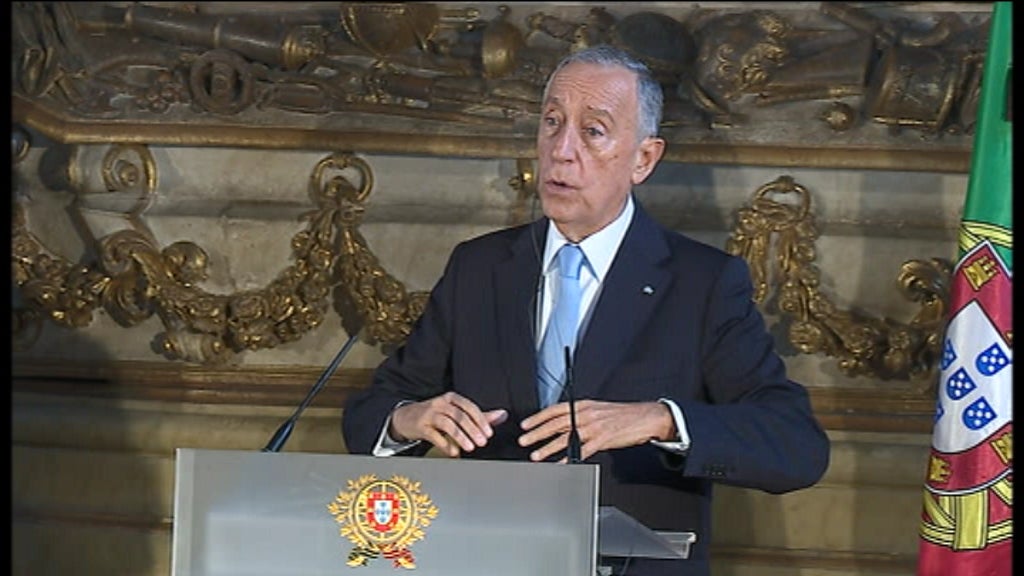 Declarações de Marcelo Rebelo de Sousa