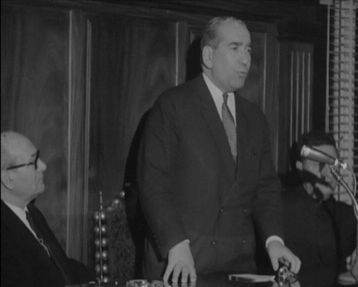 Conferência de Franco Nogueira no Colégio Universitário Pio XII