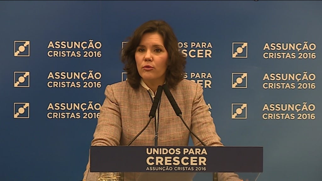 Assunção Cristas em Coimbra