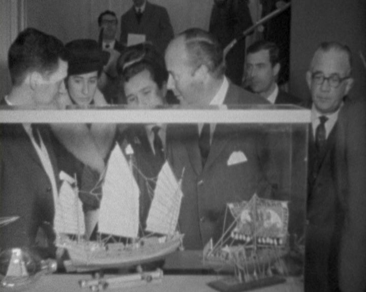 Exposição de maquetas de navios