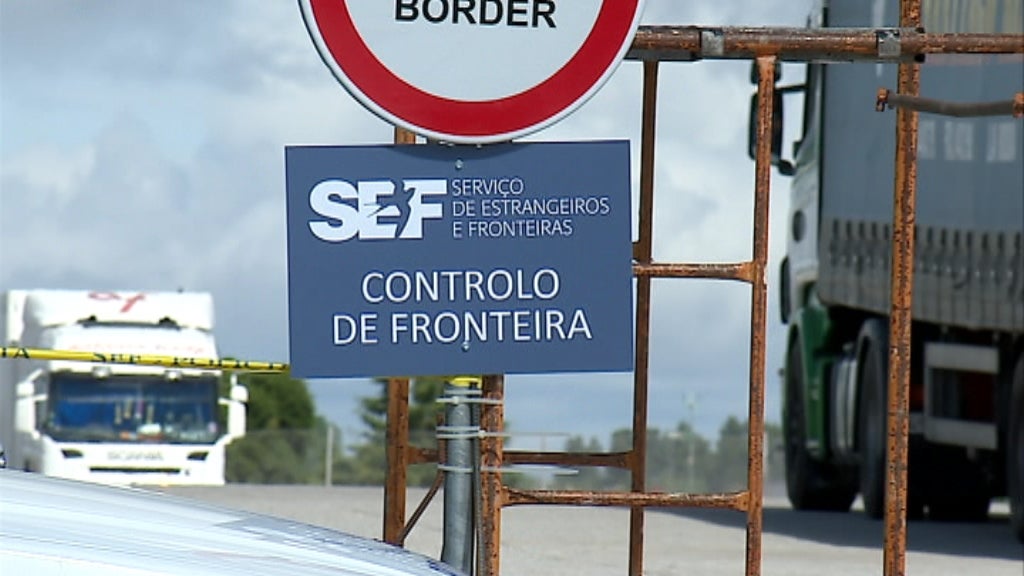 Controlo da fronteira de Vilar Formoso