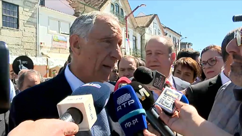 Declarações de Marcelo Rebelo de Sousa