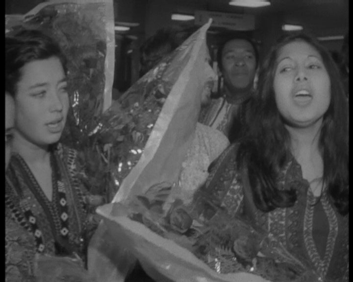 Chegada da Miss Moçambique