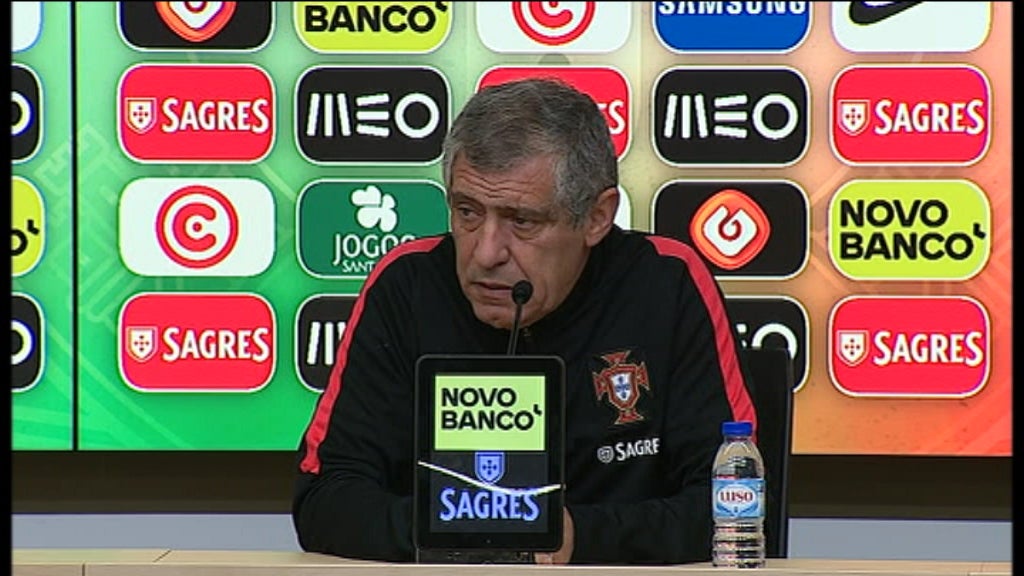 Declarações de Fernando Santos
