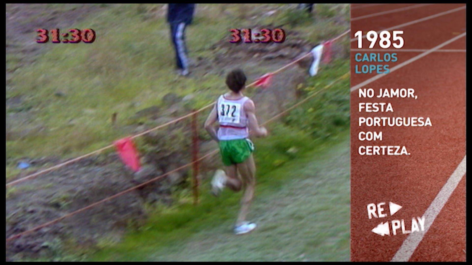 1985 Carlos Lopes: No Jamor, festa portuguesa com certeza.