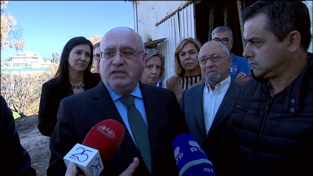 Capoulas Santos anuncia apoios às vitimas dos incêndios