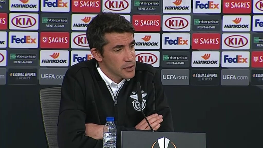 Futebol: Conferência de imprensa de Bruno Lage