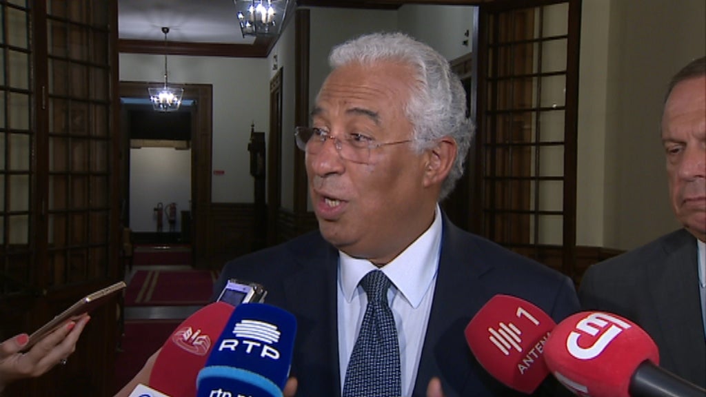 Declarações de António Costa