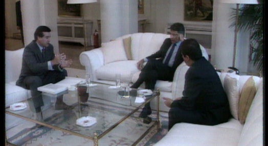 Reunião de Fernando Gomes com Felipe Gonzalez