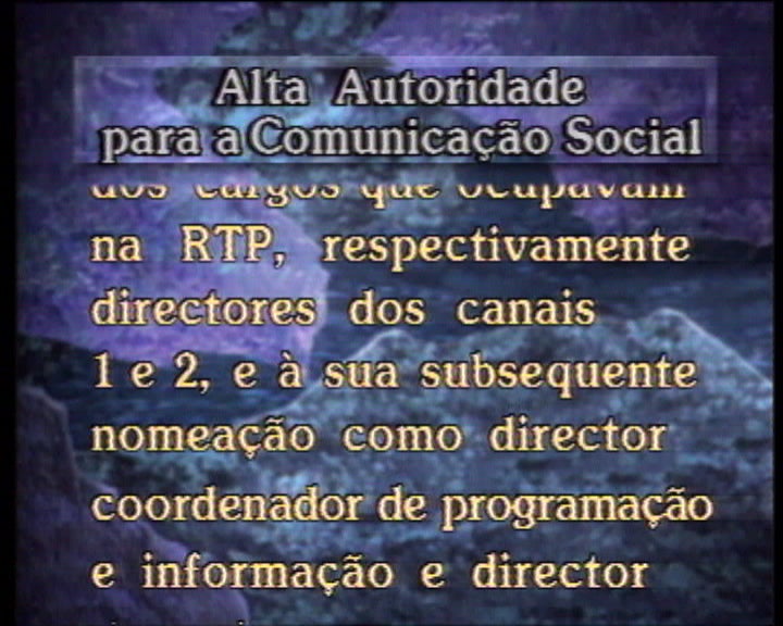 Comunicado da Alta Autoridade para a Comunicação Social