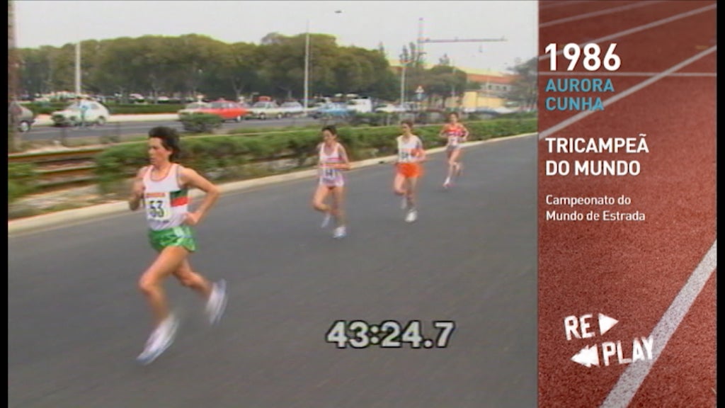 1986 Aurora Cunha Tricampeã do mundo