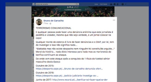DIAP investiga Bruno de Carvalho
