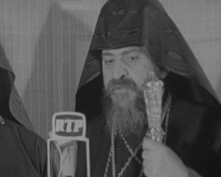 Chegada de Khoren I Paroian a Lisboa