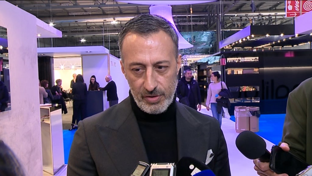 Feira de calçado em Milão