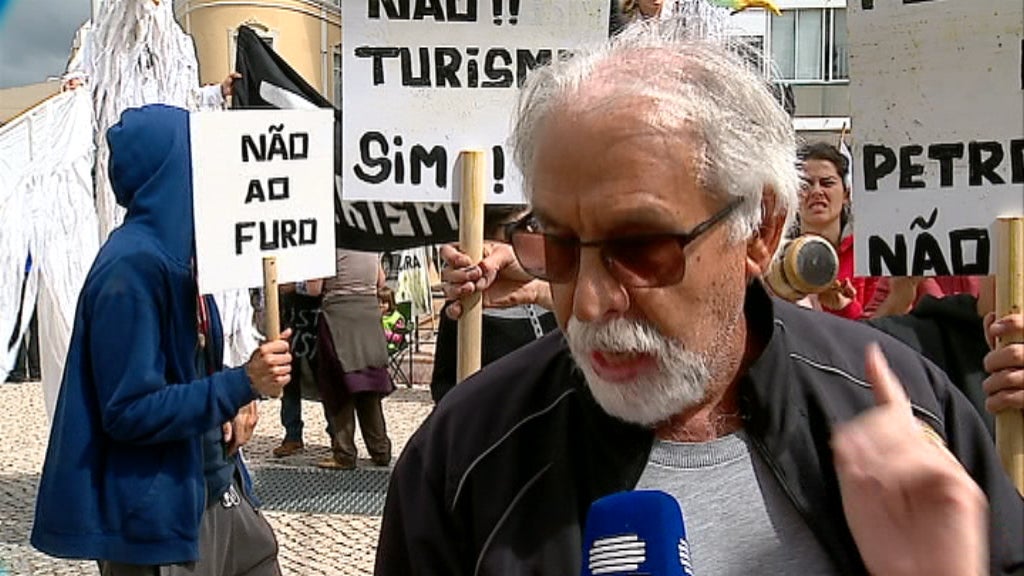 Protesto pelo ambiente