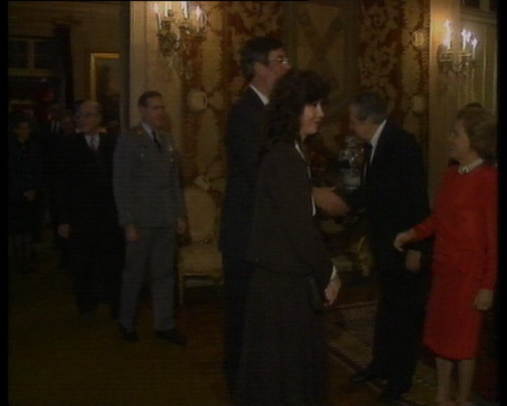 Sessão de cumprimentos a Mário Soares