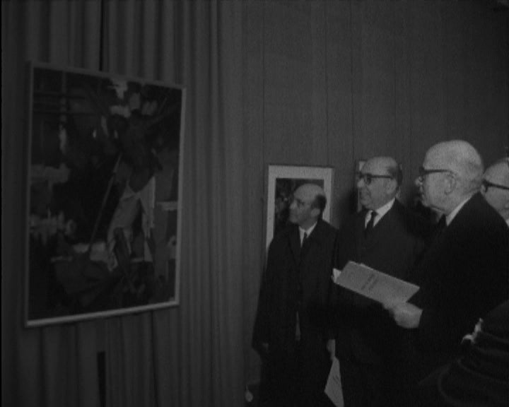 Exposição de pintura no SNI