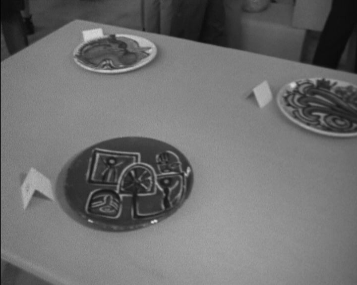 Exposição de cerâmica e artes plásticas