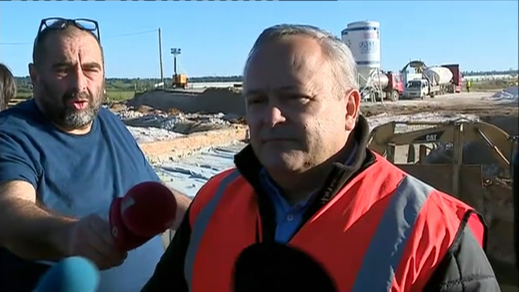 Conferência de imprensa de Franco Caruso da BRISA