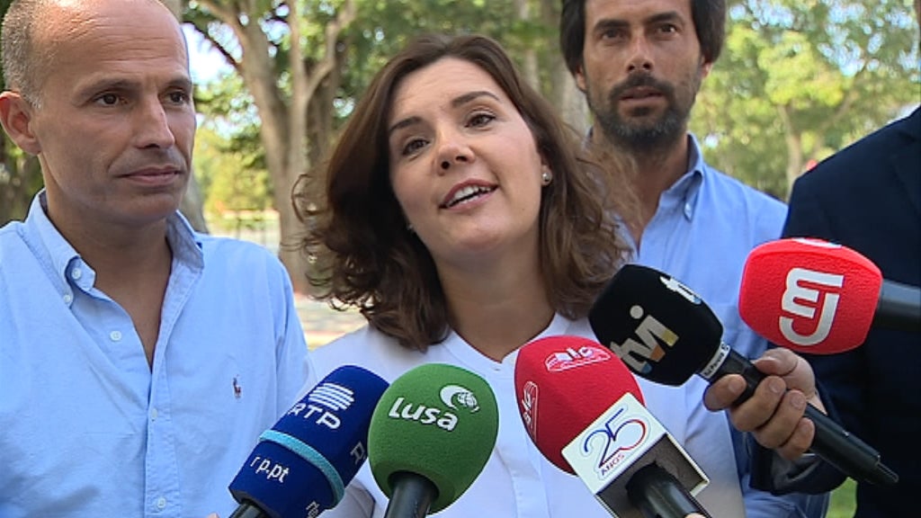 Assunção Cristas em Cascais