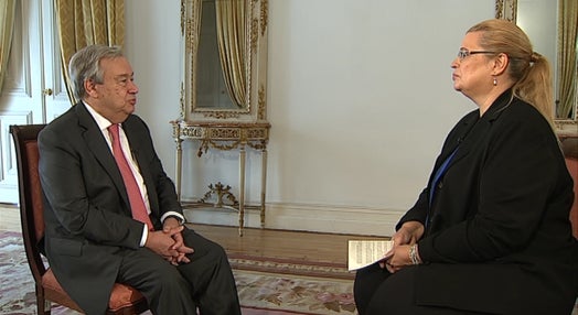 António Guterres distinguido