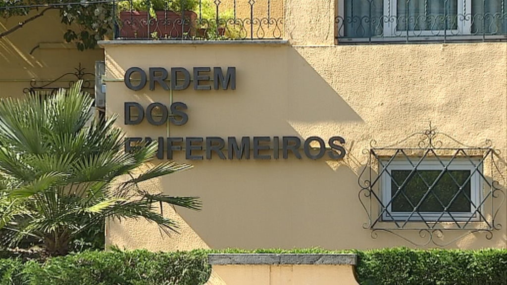 Protesto dos enfermeiros