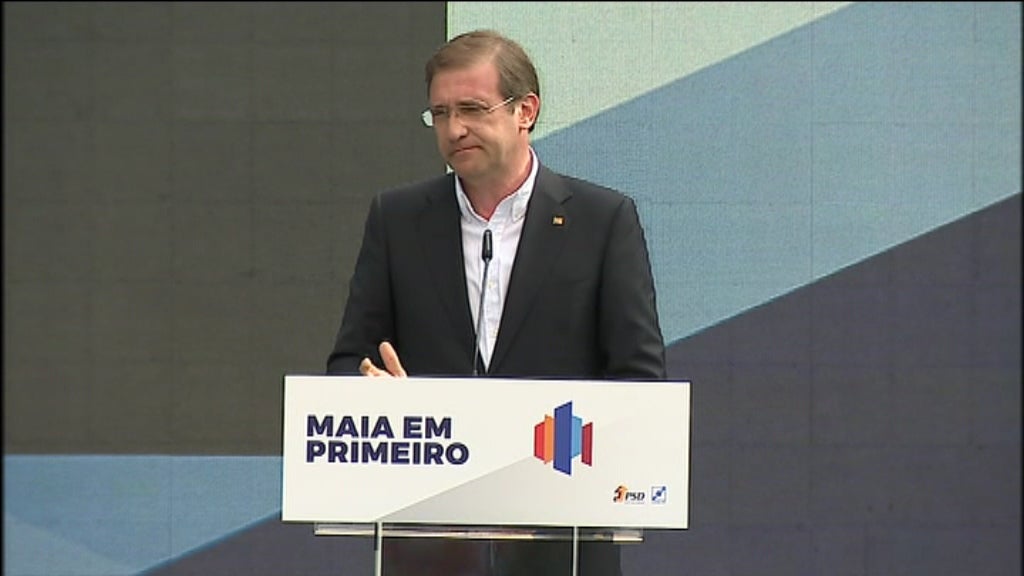 Críticas de Pedro Passos Coelho ao Governo