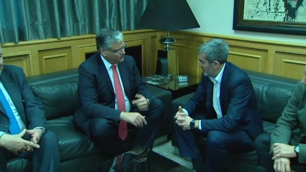 Vasco Cordeiro e Presidente das Canárias