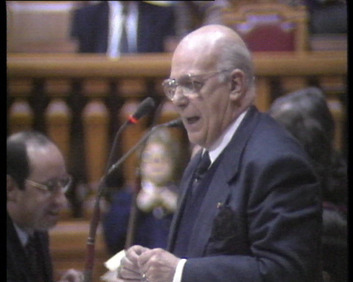 Sessão parlamentar na Assembleia da República