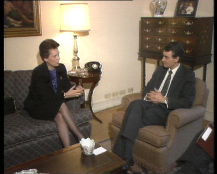 Audiência de Cavaco Silva a Catherine La Lumiére