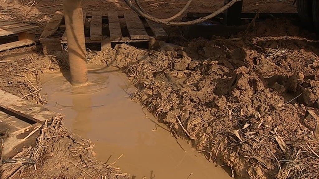 Furos para captação de água subterrânea