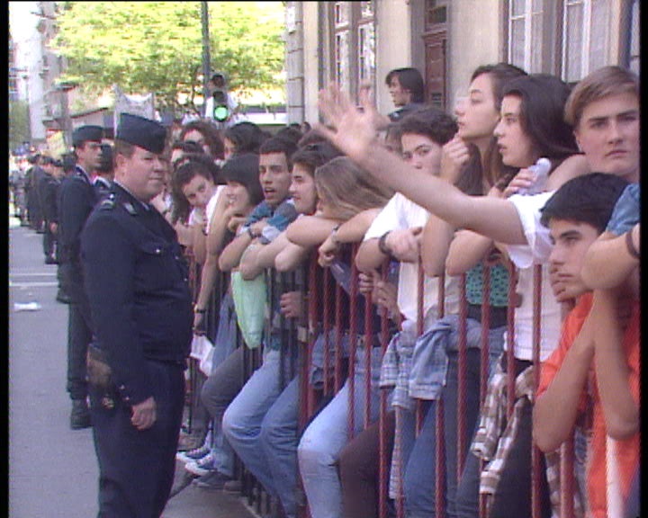Manifestação de estudantes