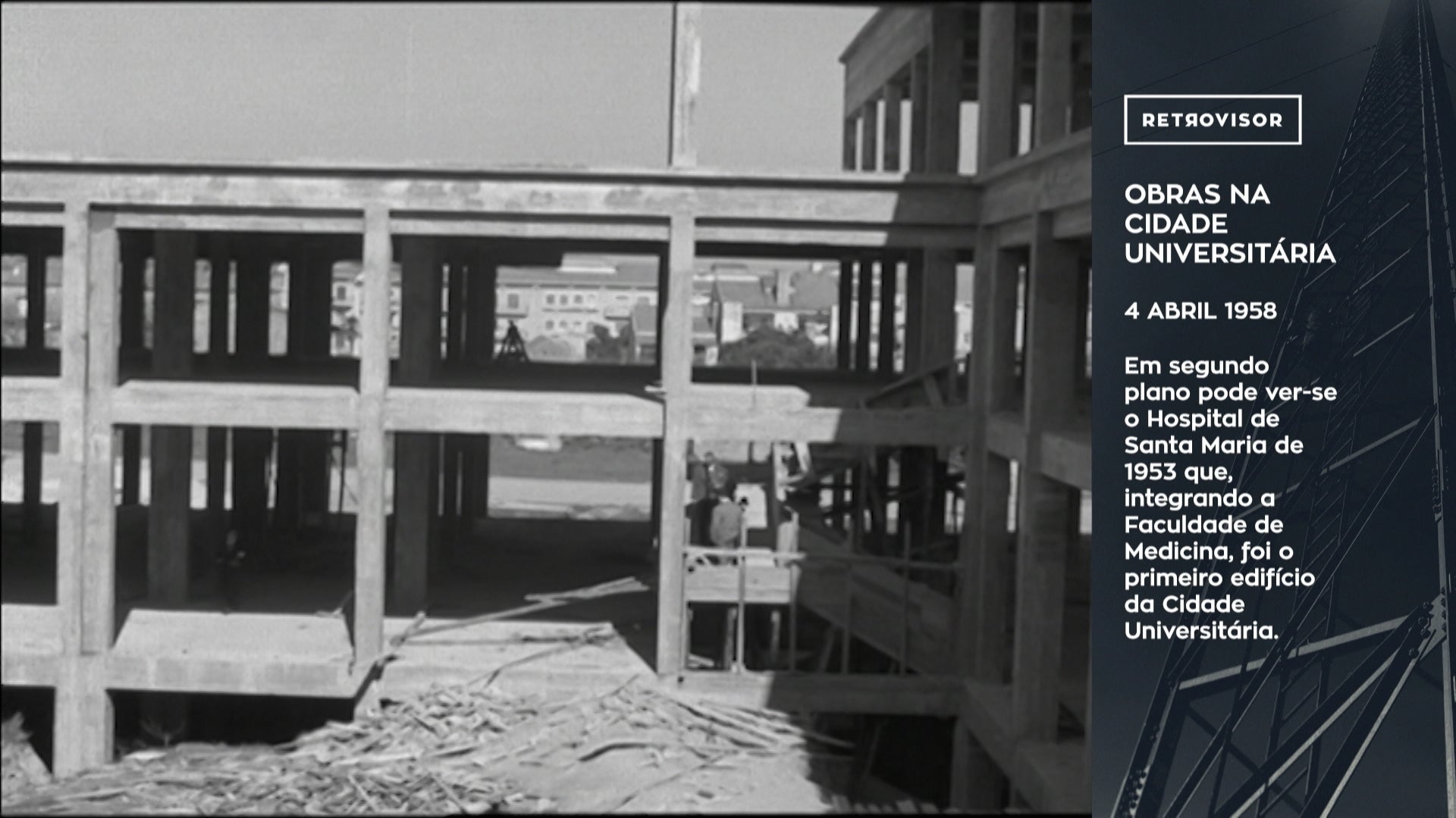 As Obras na Cidade Universitária