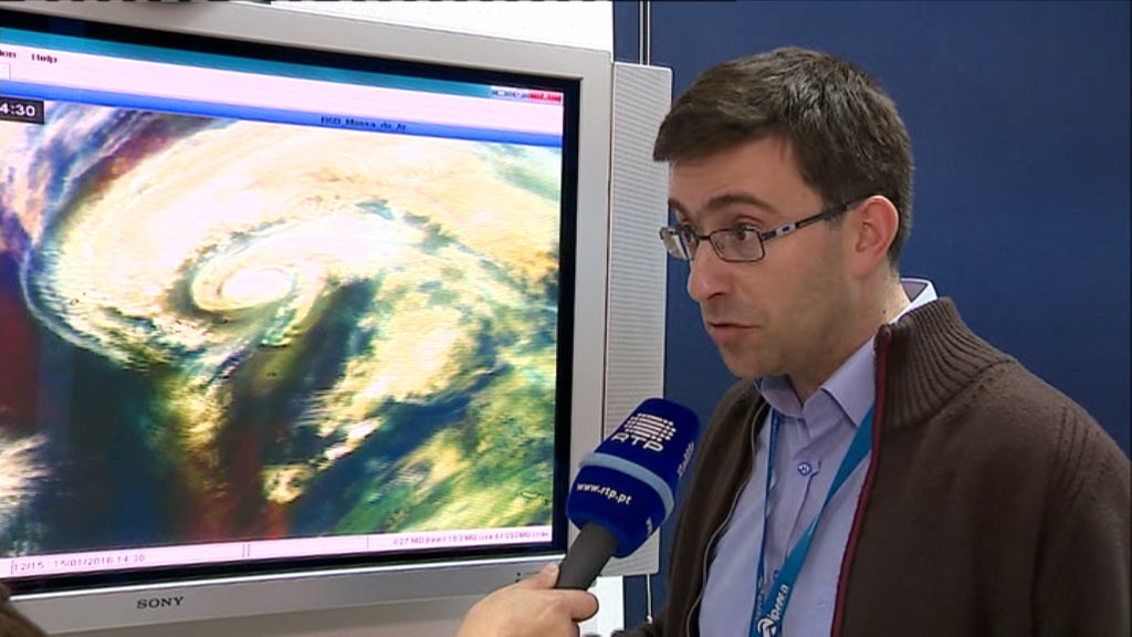 Furacão “Alex” nos Açores