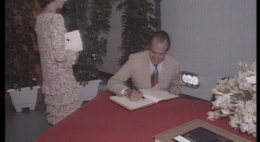 Juan Carlos no pavilhão português da Expo 92