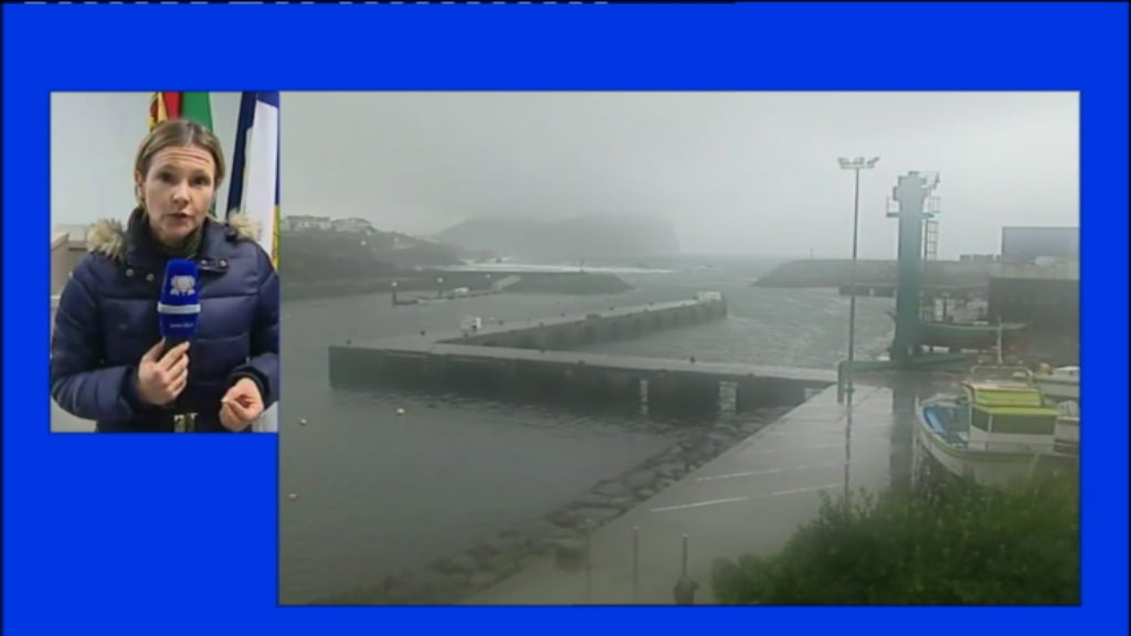 Passagem do furacão “Alex” nos Açores