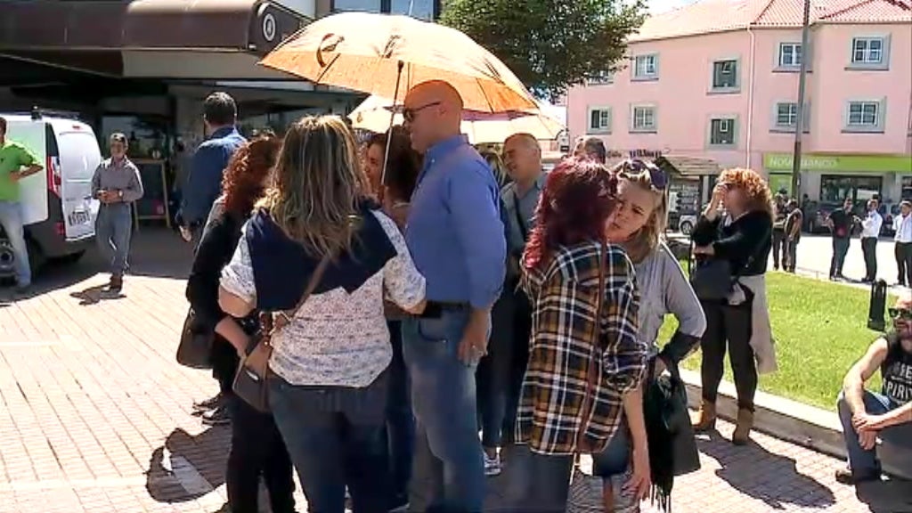 Protesto em Vilar Formoso