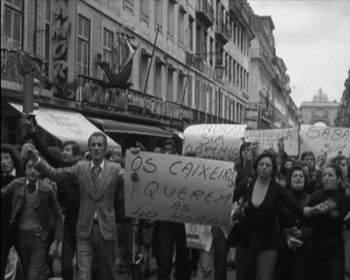 Manifestação de caixeiros em Lisboa