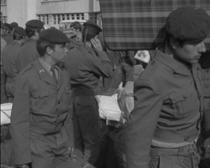 Chegada de tropas do ultramar