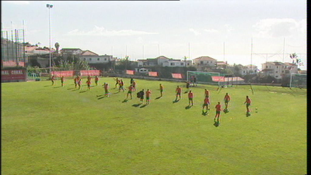 Futebol: treino do Marítimo