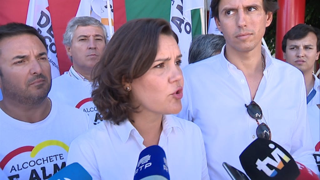 Autárquicas 2017: Declarações de Assunção Cristas