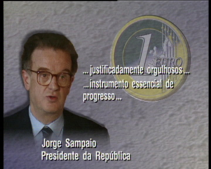 Jorge Sampaio sobre a Moeda Única