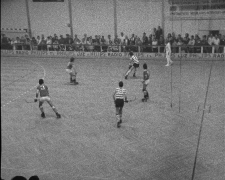 Hóquei Em Patins Sporting Clube De Portugal Vs Sport Lisboa E Benfica Rtp Arquivos 6626