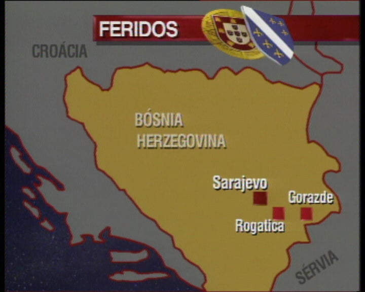Explosão na Bósnia