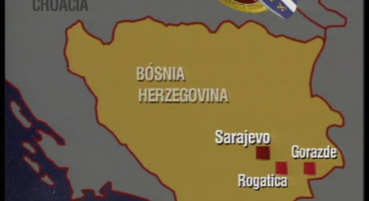 Explosão na Bósnia