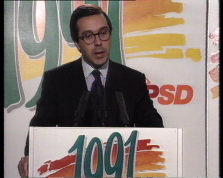 Conferência de imprensa de Marques Mendes