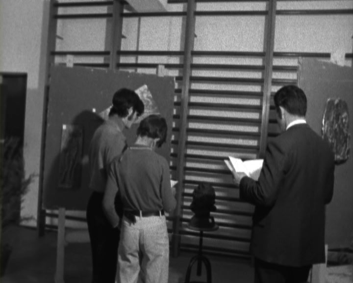 Exposição de pintura e escultura no liceu da Covilhã