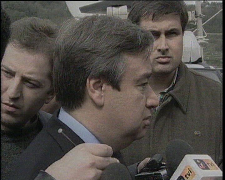 António Guterres em Castelo de Paiva