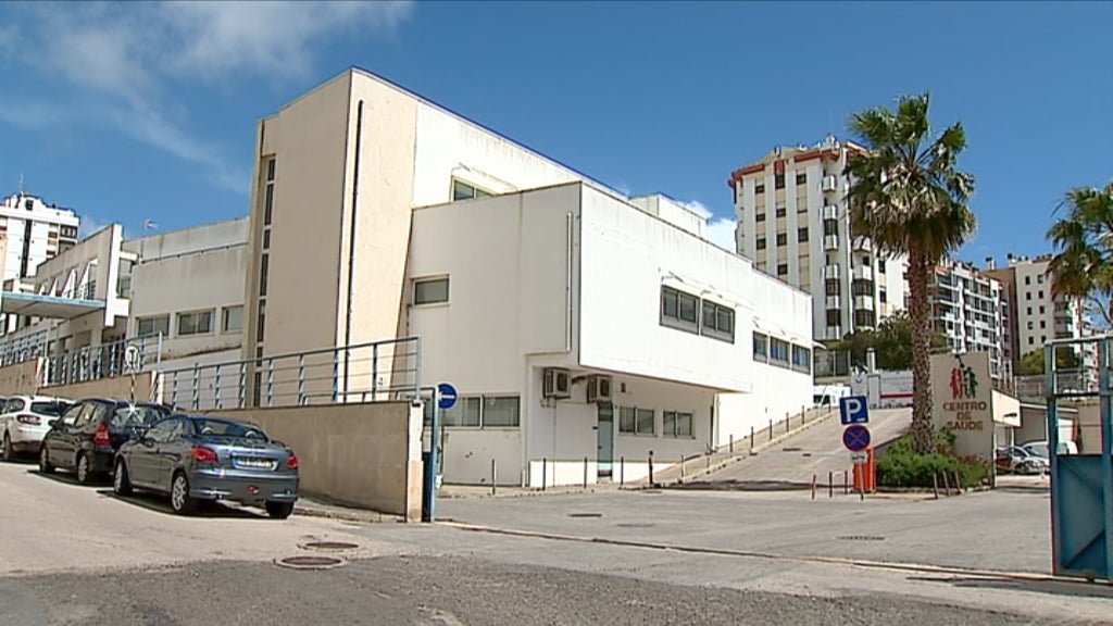 Protesto dos enfermeiros do centro de saúde de Faro